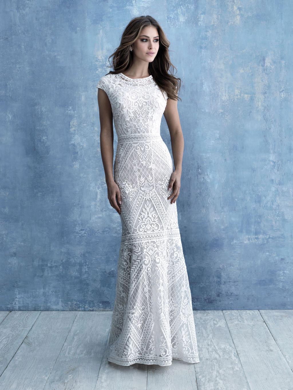 Allure M631 Modest Wedding Dress | A ...